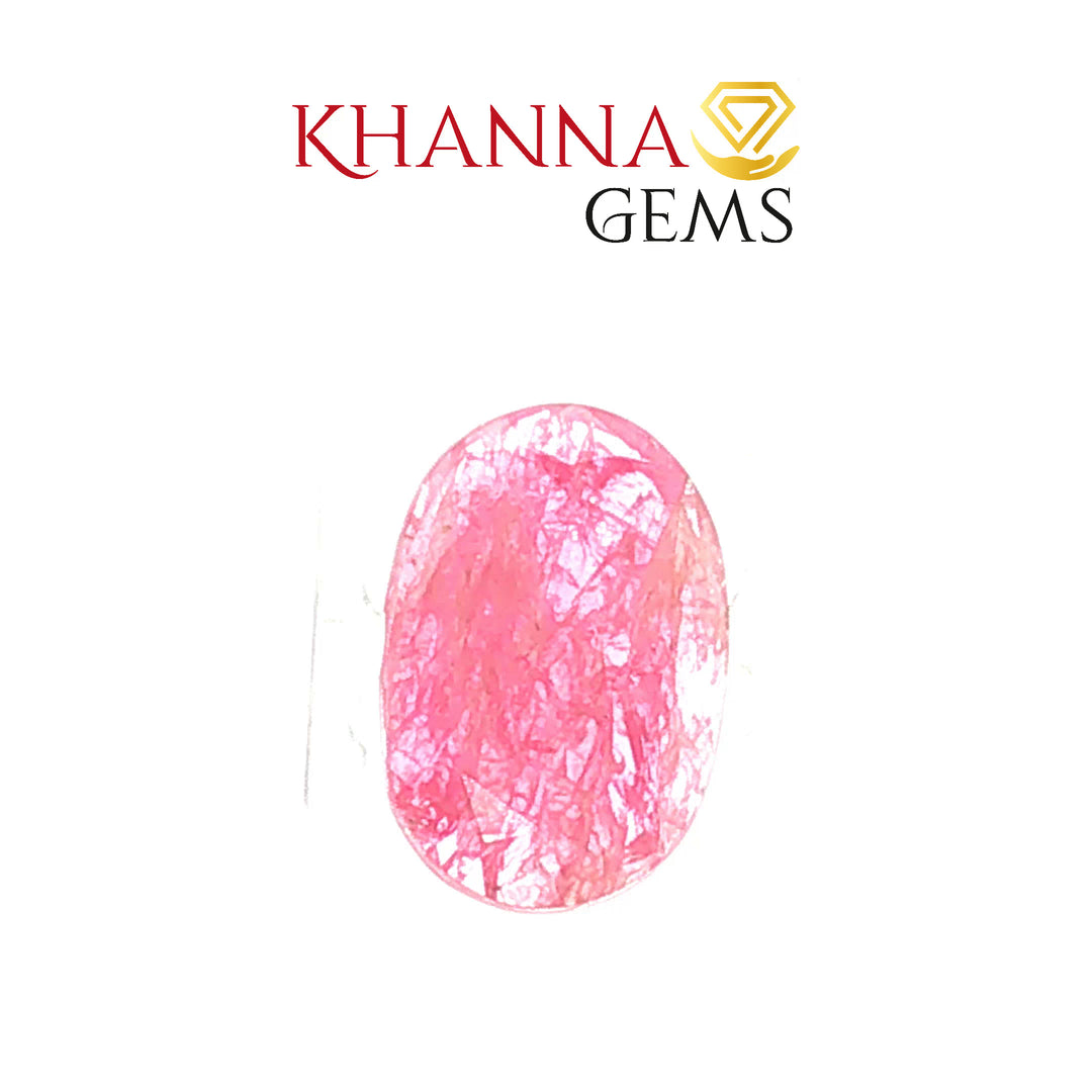 3.91/CT Natural Ruby Stone with Govt. Lab Certificate-3411D11855
