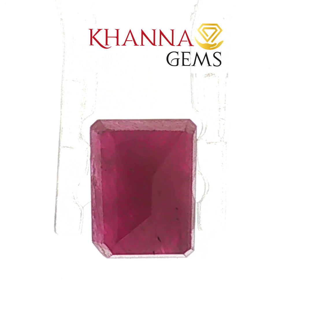 2.18/CT Natural Ruby with Govt. Lab Certificate-3411D11872
