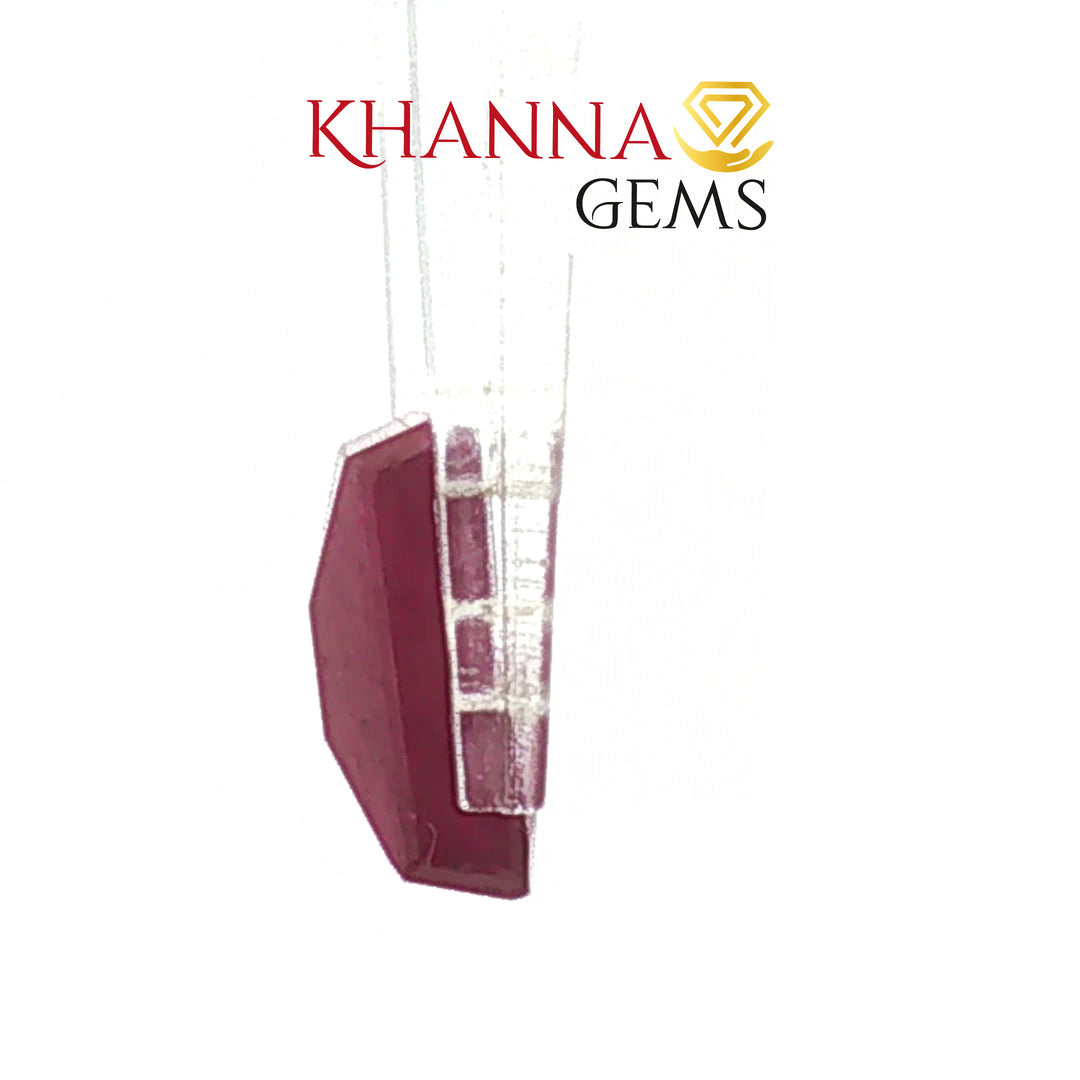2.18/CT Natural Ruby with Govt. Lab Certificate-3411D11872