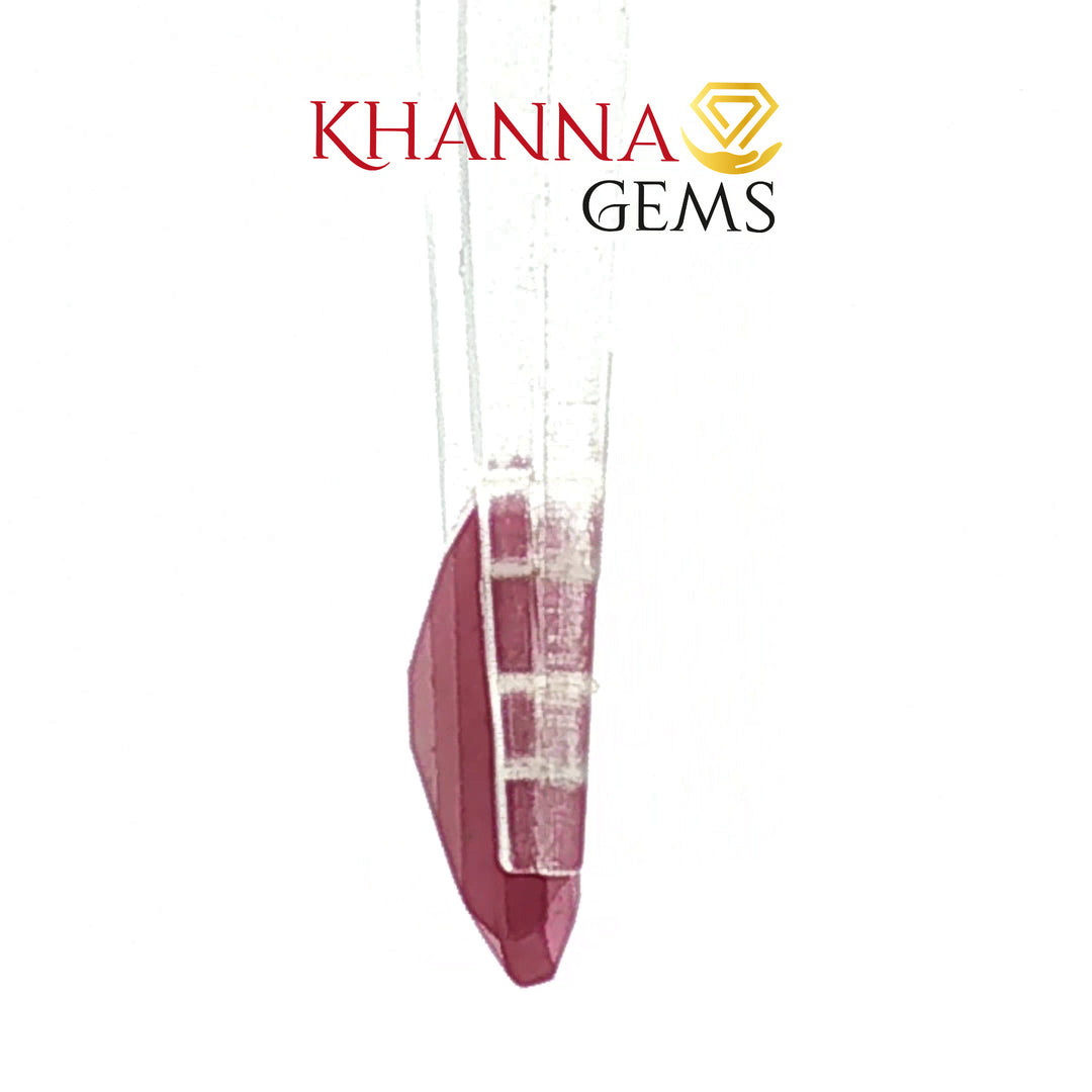 2.22/CT Natural Ruby Stone With Govt. Lab Certificate-3411D11876