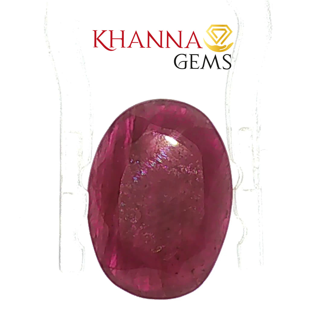 3.14/CT Natural  Ruby with Govt. Lab Certificate -3588D12473