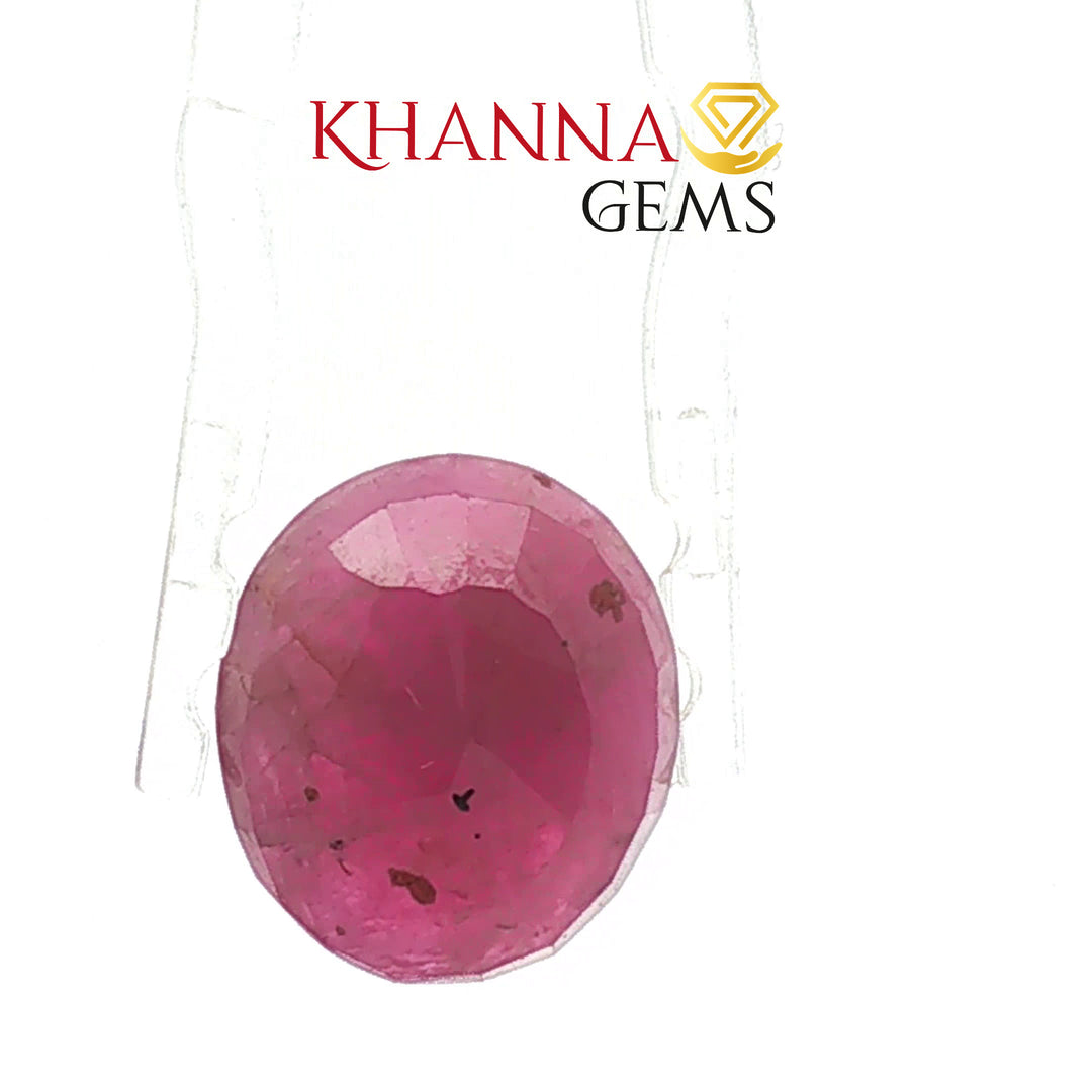 8.15/CT Natural Ruby with Govt. Lab Certificate-4710D16939