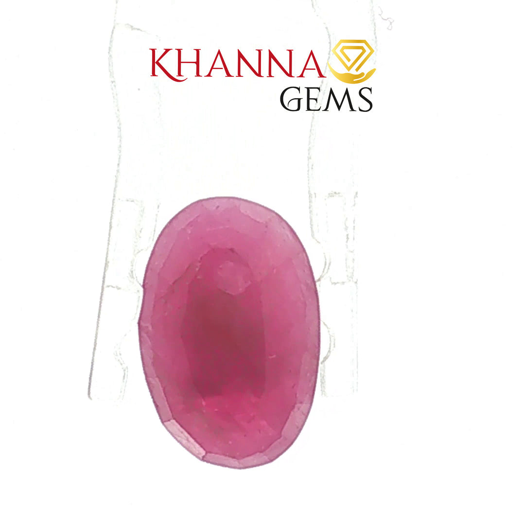 4.95/CT Natural Ruby Stone With Govt. Lab Certificate-4710D16947