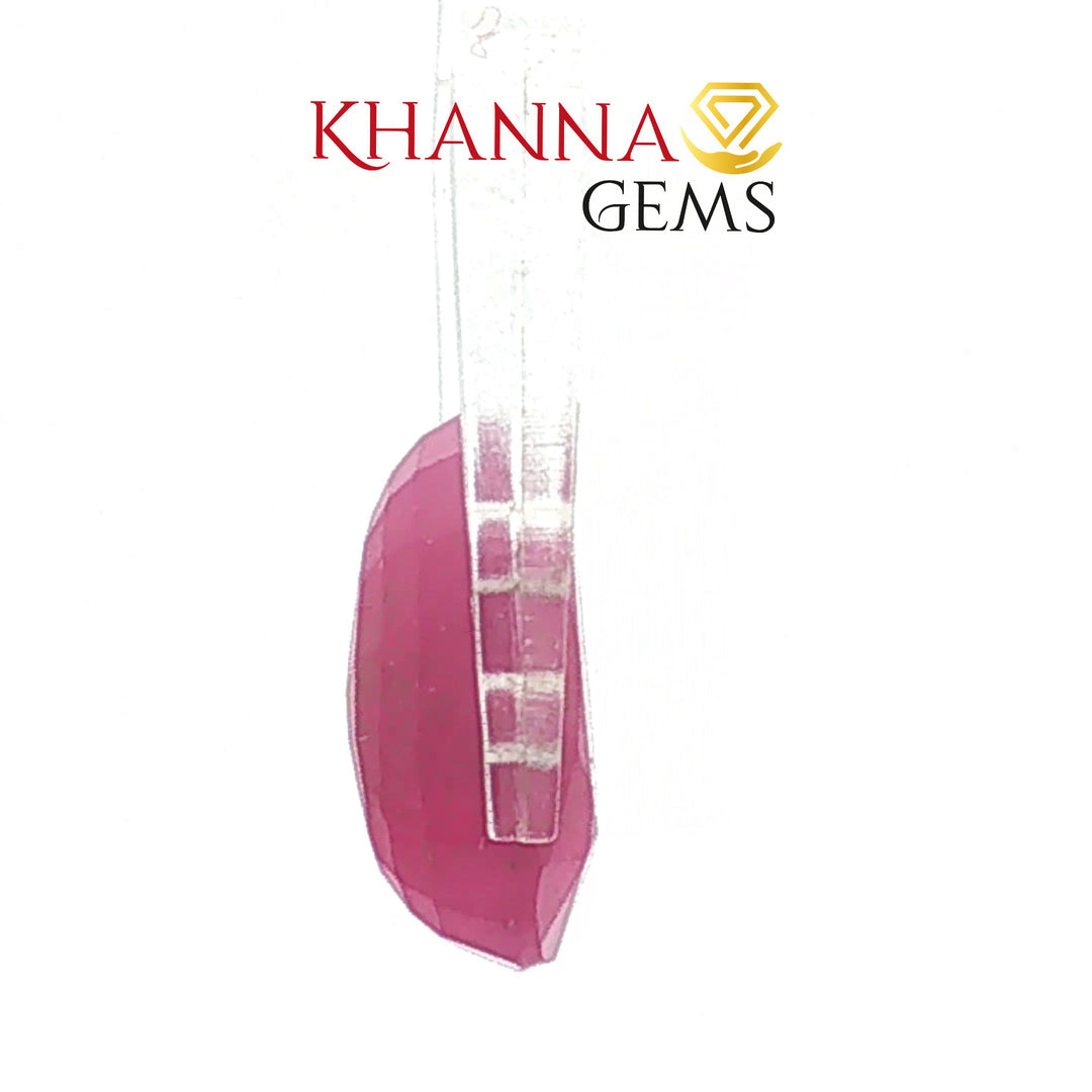 4.95/CT Natural Ruby Stone With Govt. Lab Certificate-4710D16947