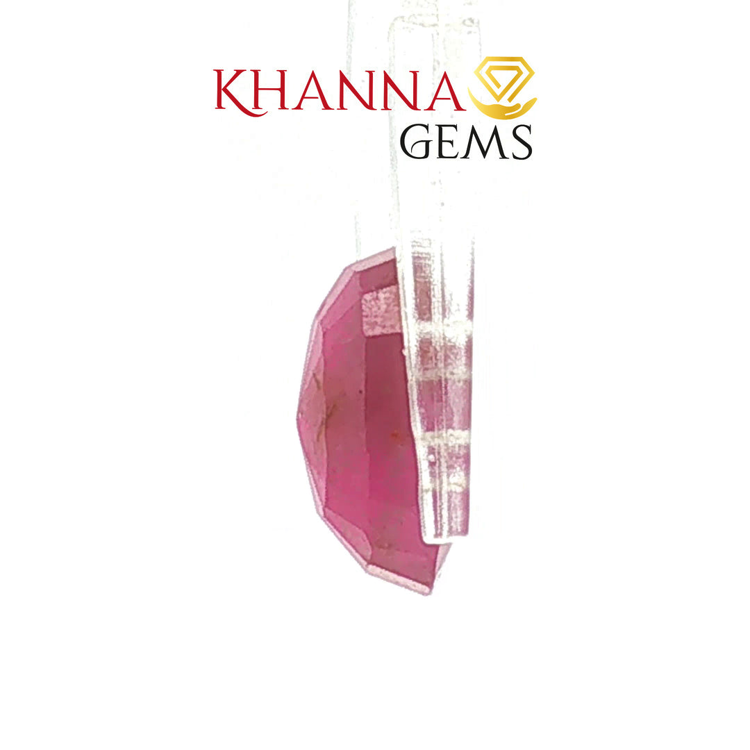 5.74/CT Natural Ruby with Govt. Lab Certificate-4710D16952