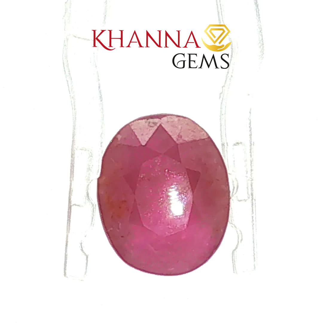 5.80/CT Natural Ruby with Govt. Lab Certificate-4937D18052