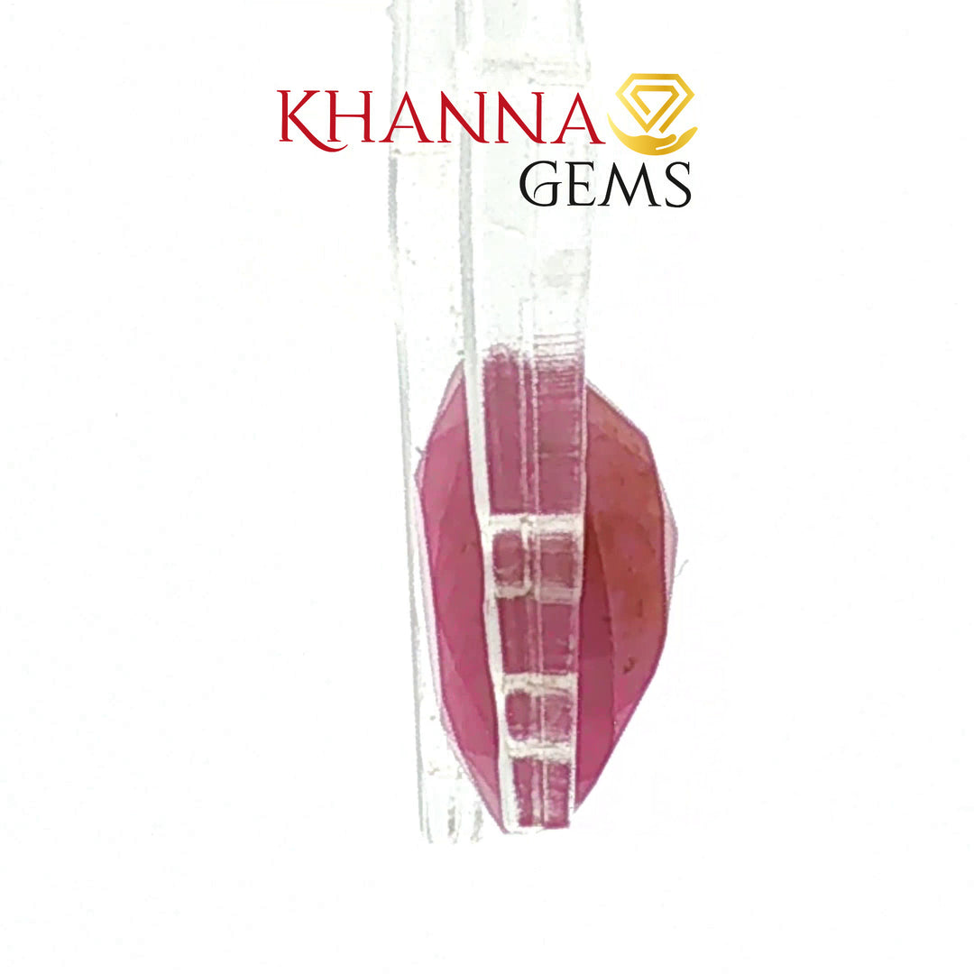 5.80/CT Natural Ruby with Govt. Lab Certificate-4937D18052