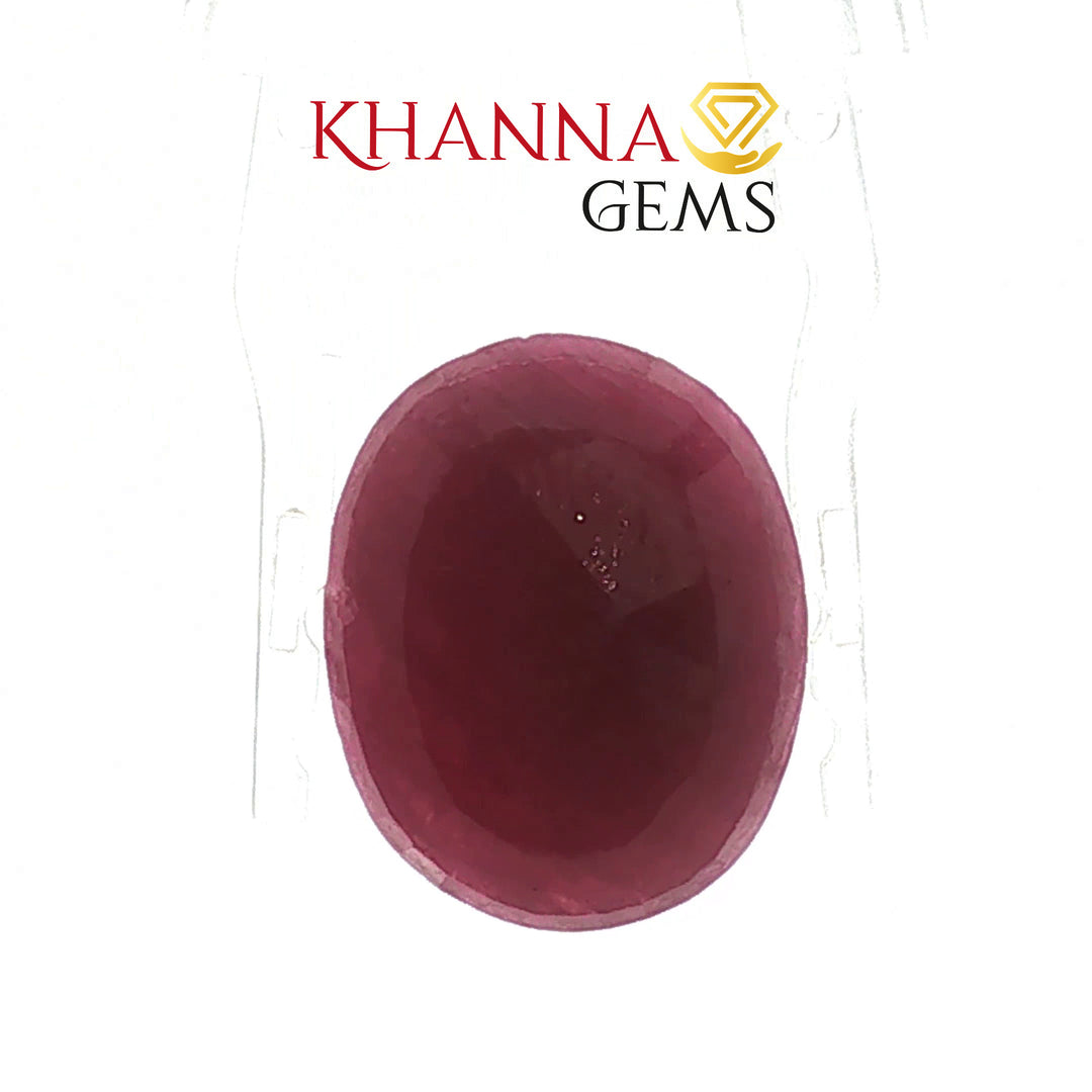 11.44/CT Natural Ruby With Govt. Lab Certificate-74409