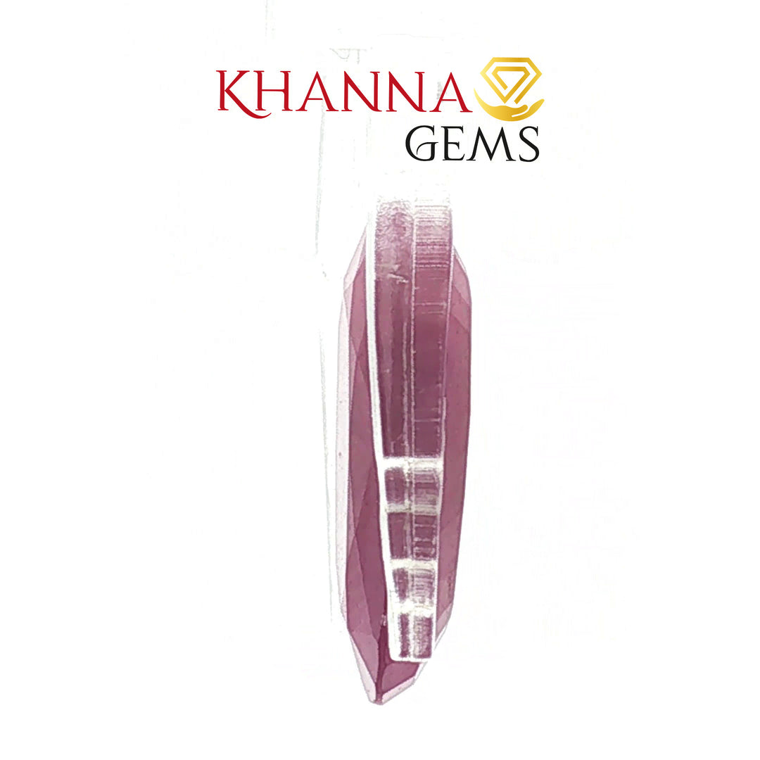 12.92/CT Natural Indian Ruby with Govt. Lab Certificate-74413