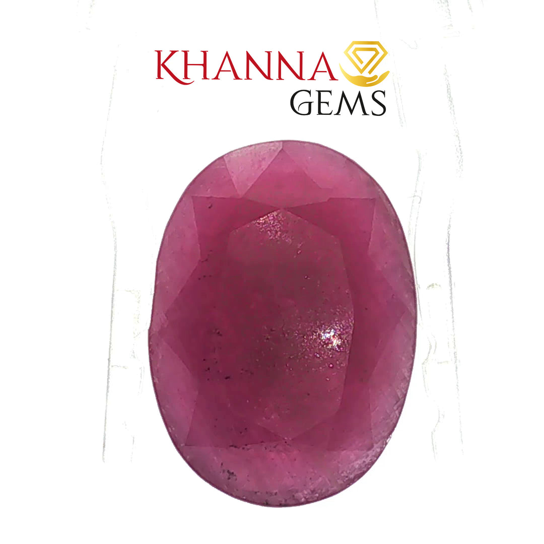 12.92/CT Natural Indian Ruby with Govt. Lab Certificate-74413