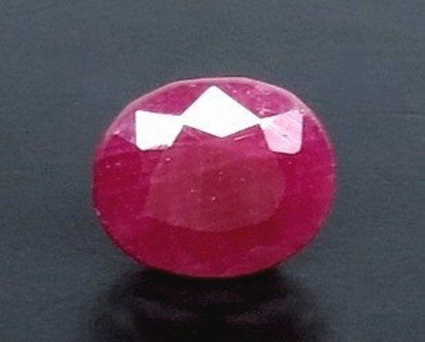 4.91/CT Natural Ruby with Govt. Lab Certificate