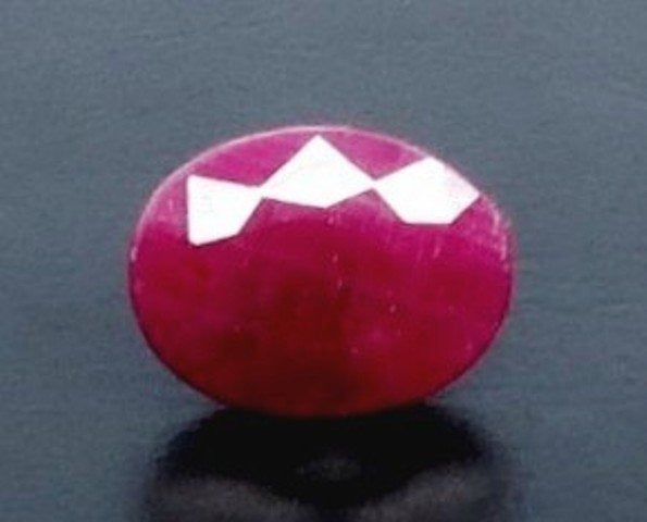 5.74/CT Natural Ruby with Govt. Lab Certificate