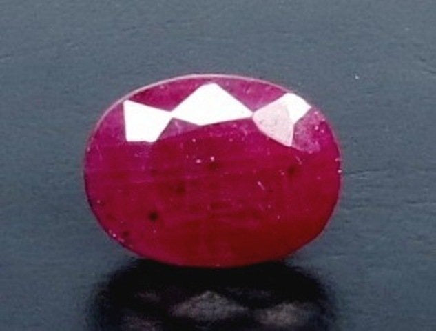 5.82/CT Natural Ruby with Govt. Lab Certificate