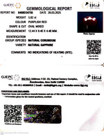 Load image into Gallery viewer, 5.82/CT Natural Ruby with Govt. Lab Certificate
