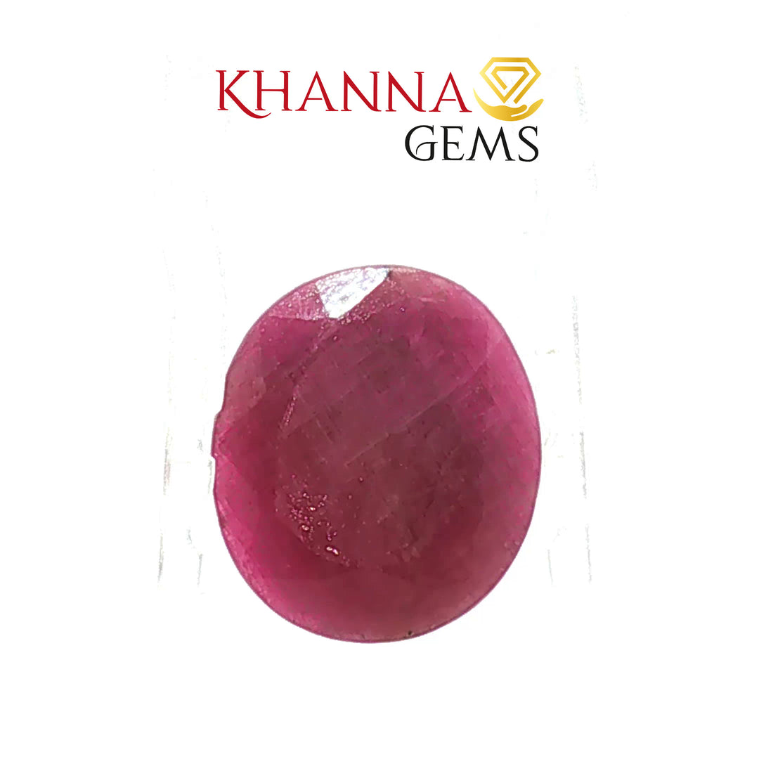 8.10/CT Natural Ruby with Govt. Lab Certificate-91151