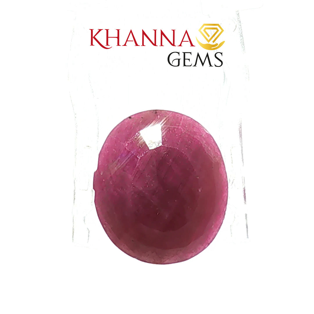 8.10/CT Natural Ruby with Govt. Lab Certificate-91151