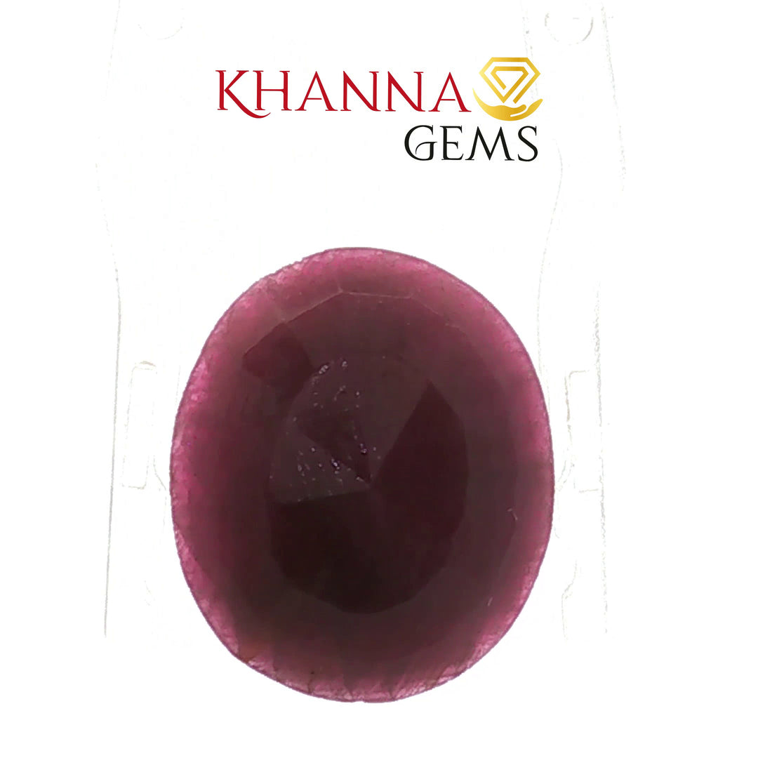 7.27/CT Natural Ruby with Govt. Lab Certificate-91154
