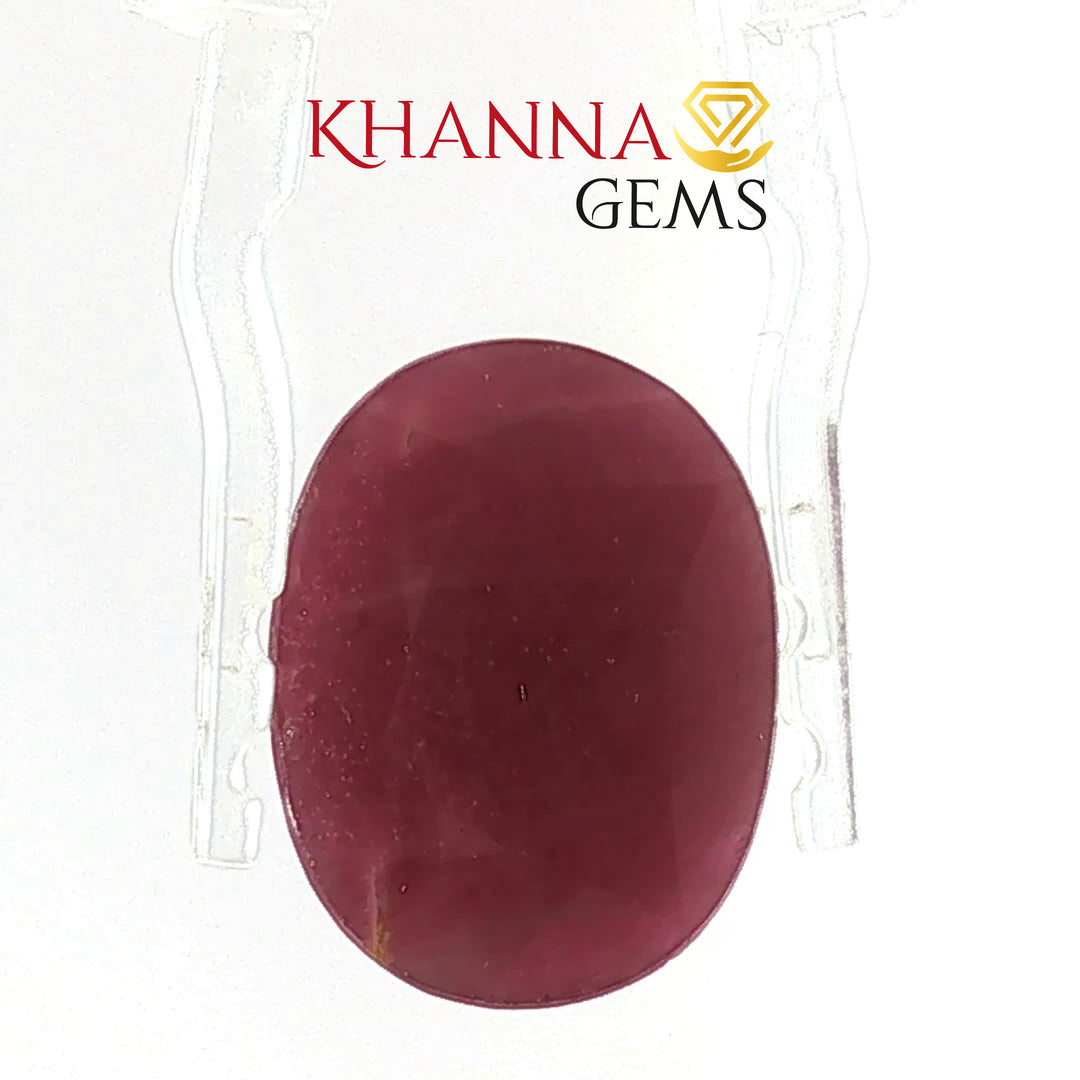 13.44/CT Natural Ruby With Govt. Lab Certificate-95538