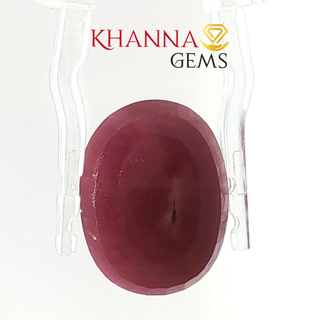 13.44/CT Natural Ruby With Govt. Lab Certificate-95538
