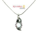 Load image into Gallery viewer, 3.20/GM Ruby Blue Topaz Pendent - N0028