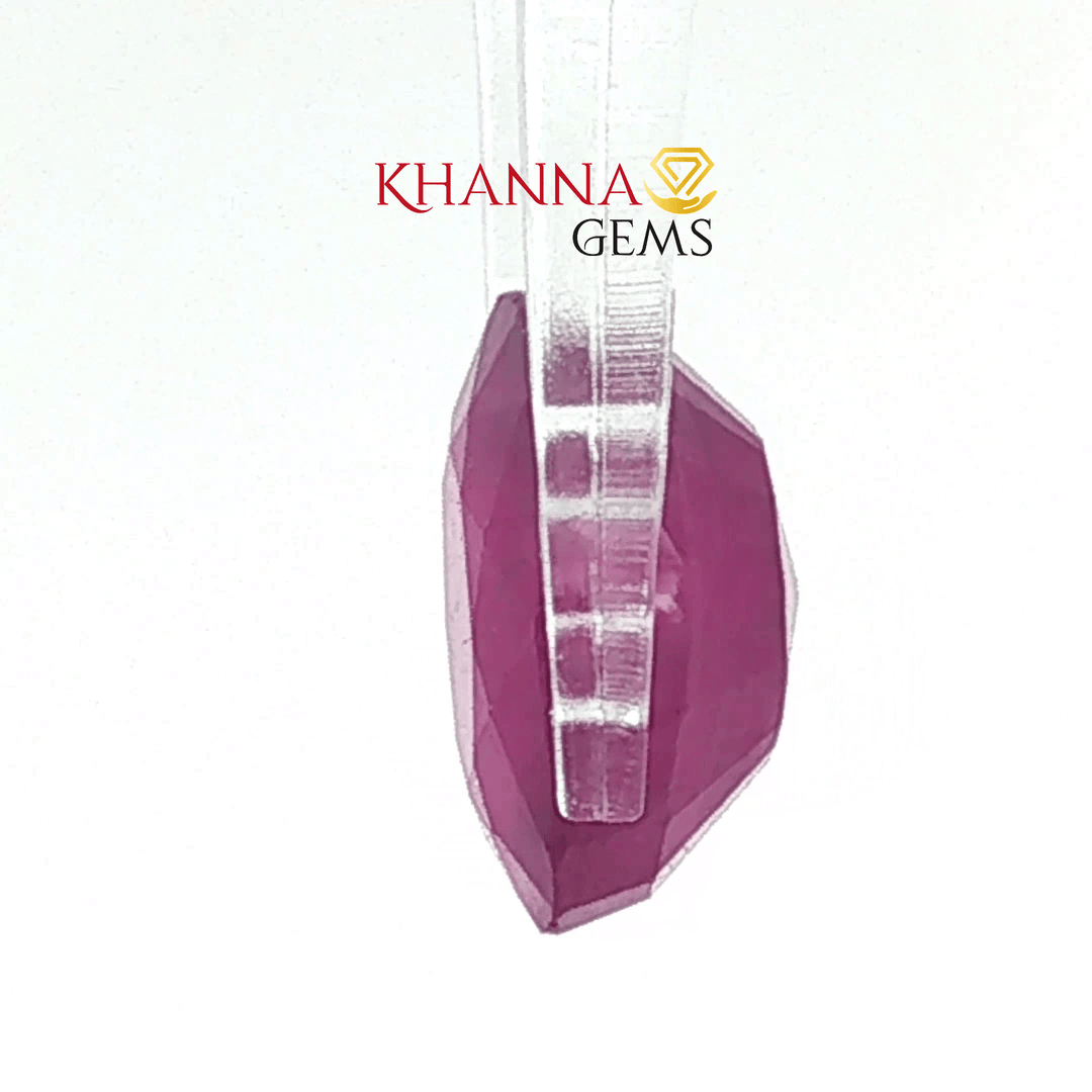 6.49/CT Natural Certified Ruby Gemstone -137185