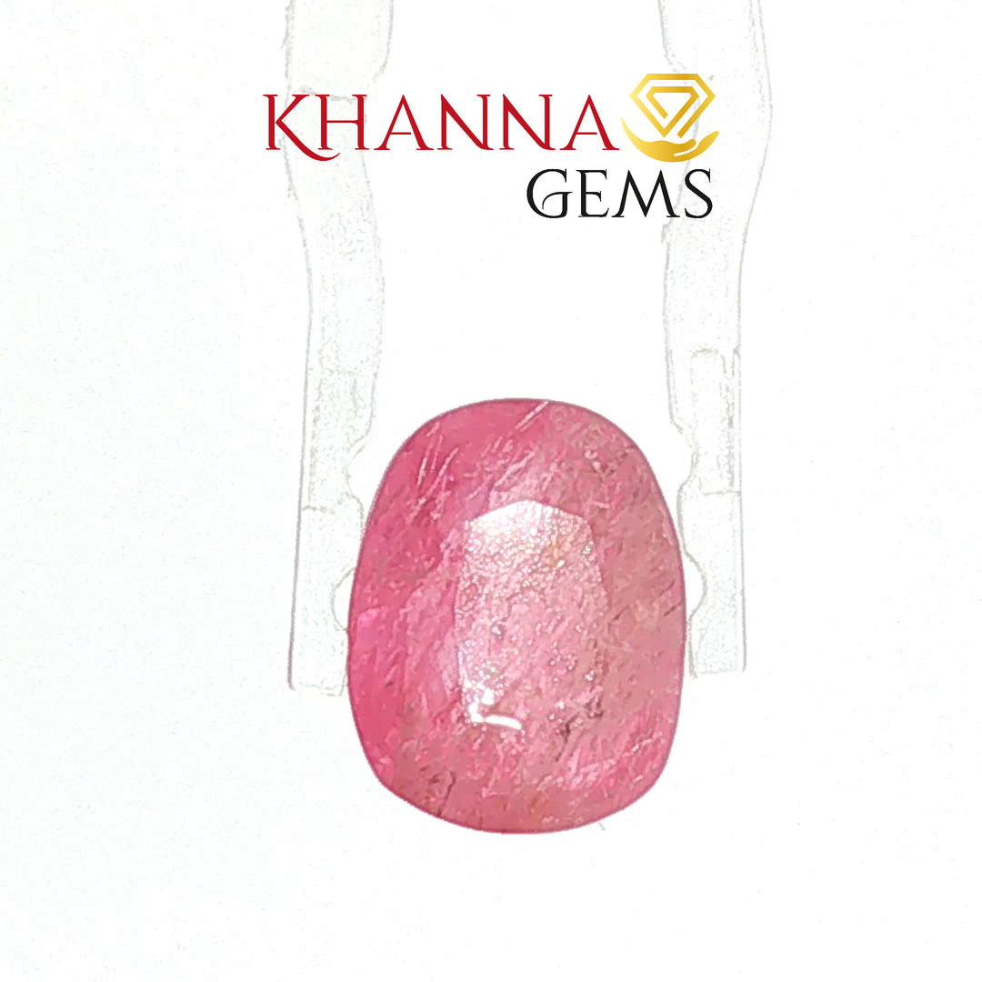 6.60/CT Natural Old Burma Ruby with IIGJ Govt. Lab Certificate-15737S204519
