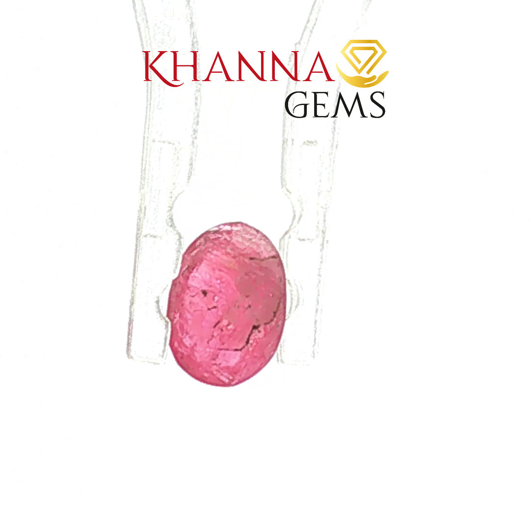0.71/CT Natural Old Burma Ruby with IIGJ Govt. Lab Certificate-15737S204523