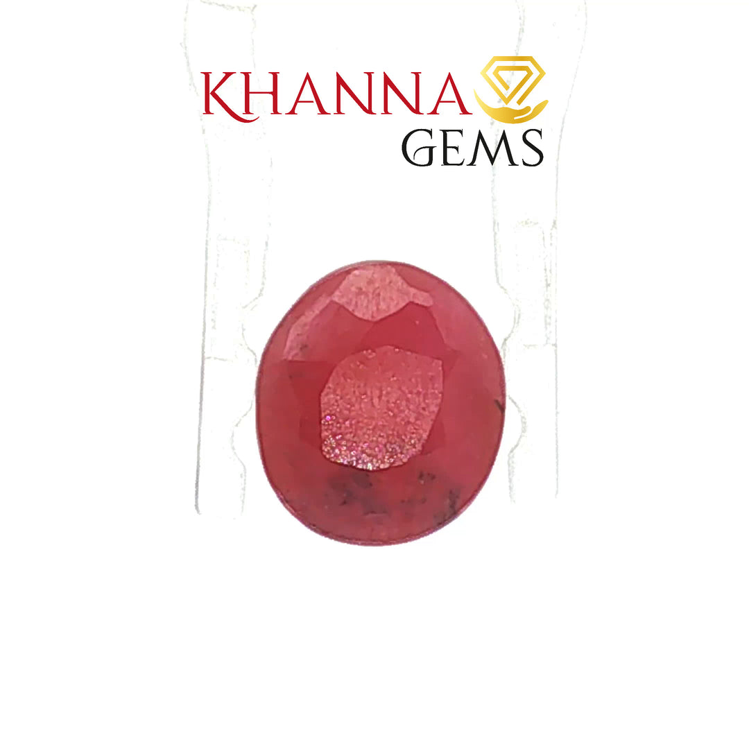 3.84/CT Natural Old Burma Ruby Stone with Govt. Lab Certificate-16016S205957