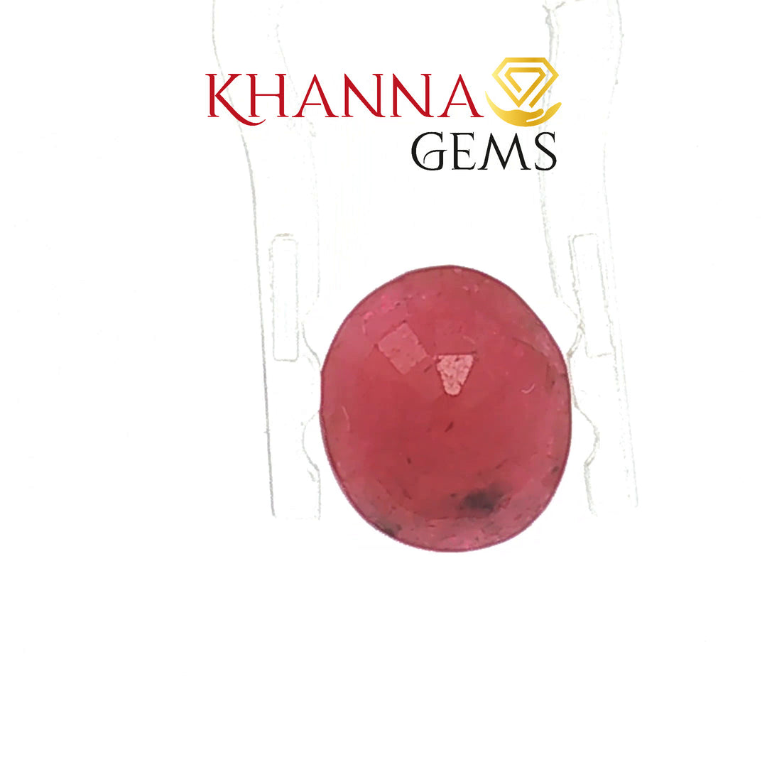 3.84/CT Natural Old Burma Ruby Stone with Govt. Lab Certificate-16016S205957