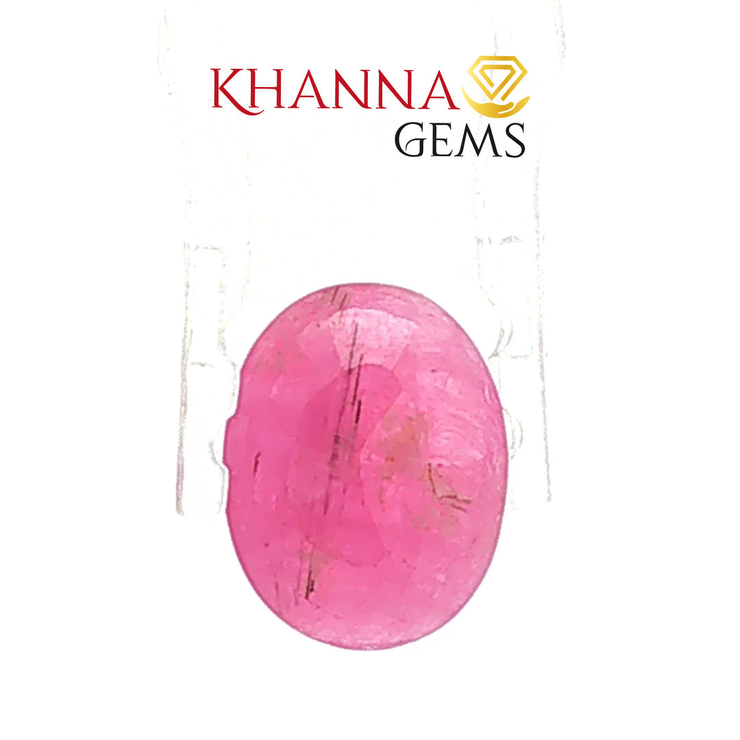 5.48/CT Natural Ruby Stone with Govt. Lab Certificate-16016S205960