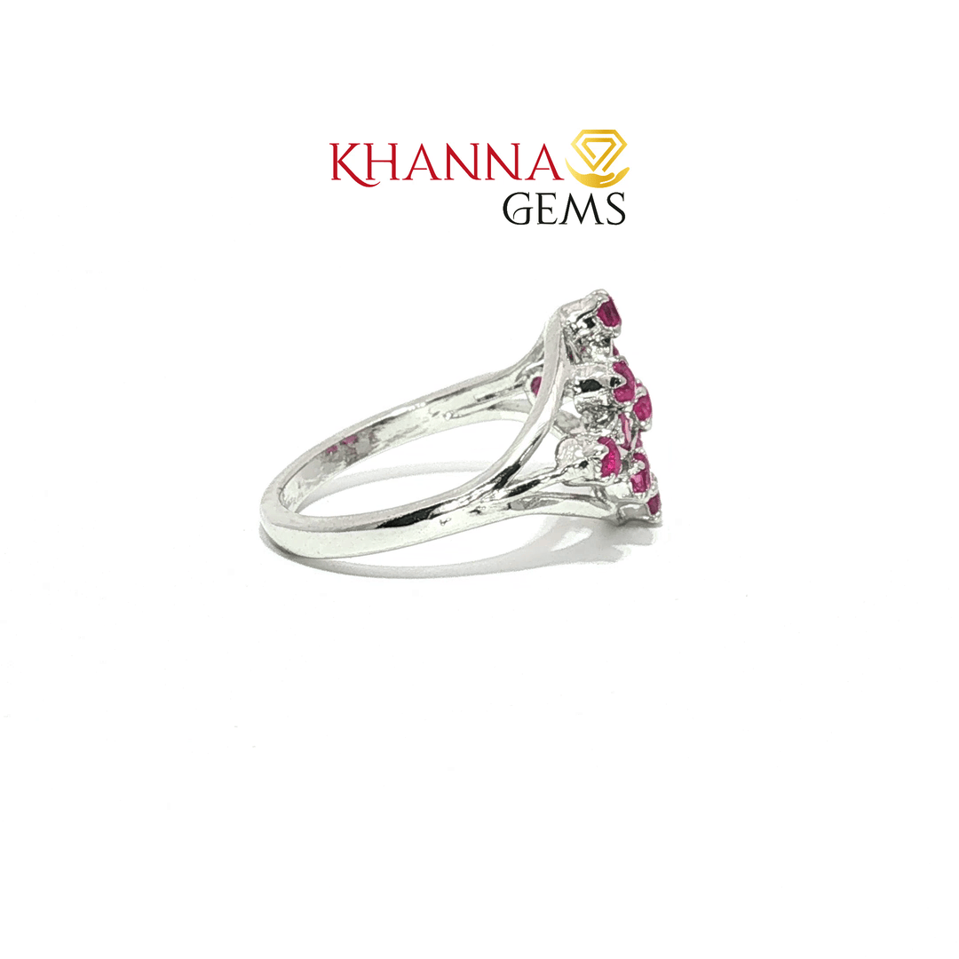 2.58/GM  RUBY RING Earrings - G0597