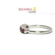 2.77/GM  RUBY RING Earrings - G0621