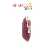Load image into Gallery viewer, 5.72/CT Natural Indian Ruby Stone with Govt. Lab Certificate-16658S208749