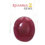 Load image into Gallery viewer, 5.72/CT Natural Indian Ruby Stone with Govt. Lab Certificate-16658S208749