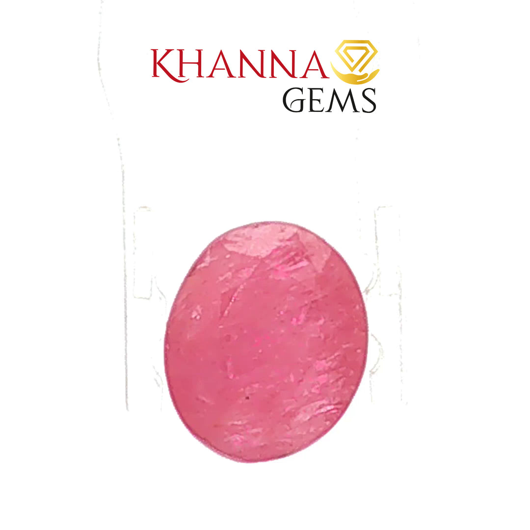 4.94/CT Natural Ruby Stone with Govt. Lab Certificate-16016S205953