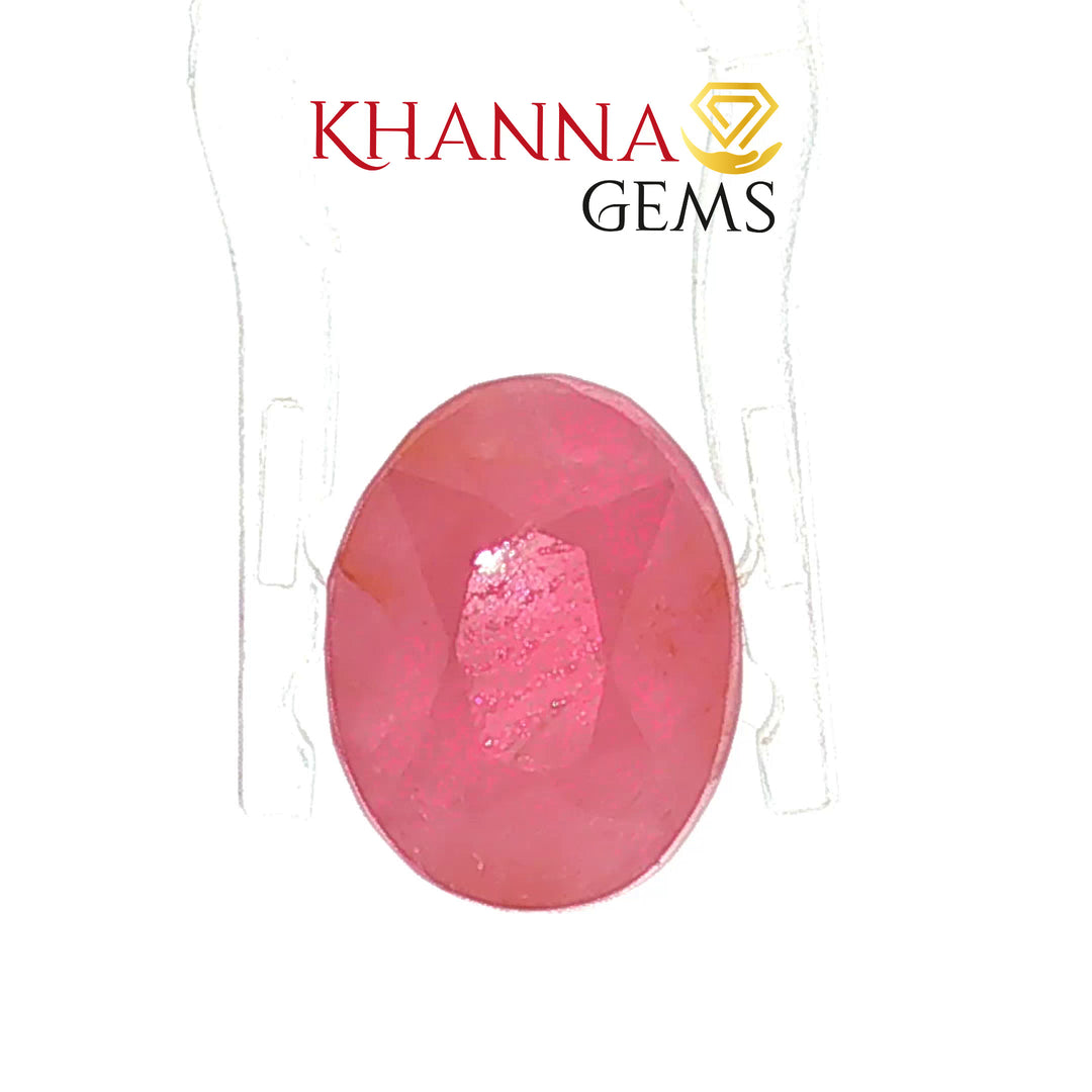 6.39/CT Natural Madagascar Ruby Stone with Govt. Lab Certificate-16140S206357
