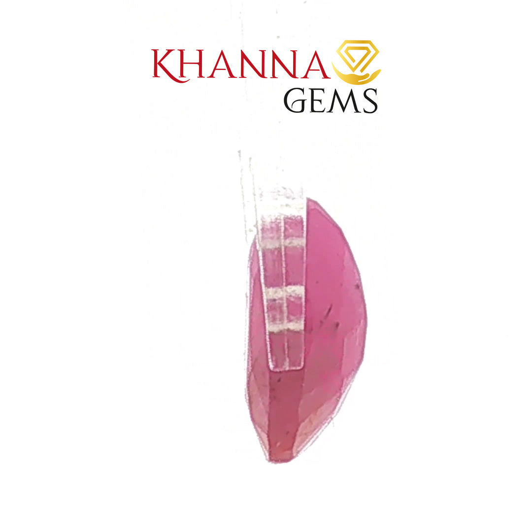 4.96/CT Natural Ruby Stone with Govt. Lab Certificate-16275S206787
