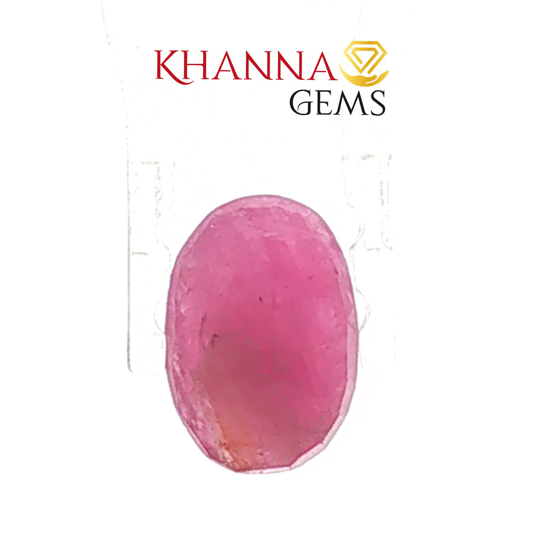 4.96/CT Natural Ruby Stone with Govt. Lab Certificate-16275S206787
