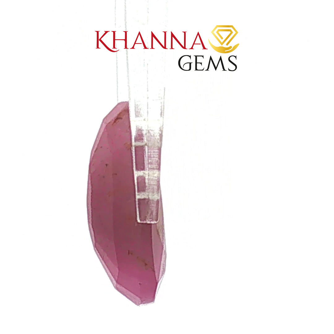 7.59/CT Natural Madagascar Ruby Stone with Govt. Lab Certificate-16275S206808