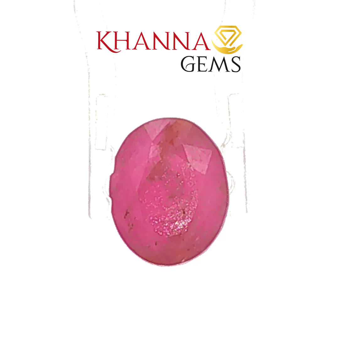 4.59/CT Natural Ruby Stone with Govt. Lab Certificate-16839S209423