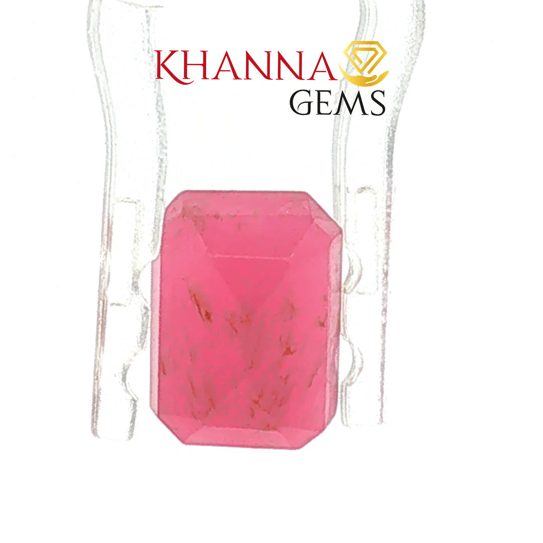4.68/CT Natural Ruby Stone with Govt. Lab Certificate-16839S209419