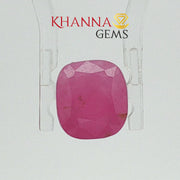 3.78/CT Natural Ruby Stone with Govt. Lab Certificate-16910S209836