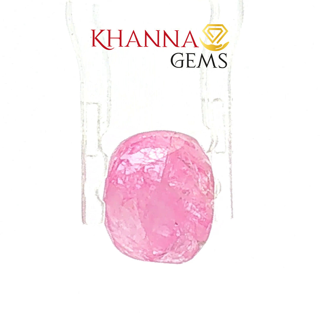 4.82/CT Natural Old Burma Ruby with IIGJ Govt. Lab Certificate (125000)