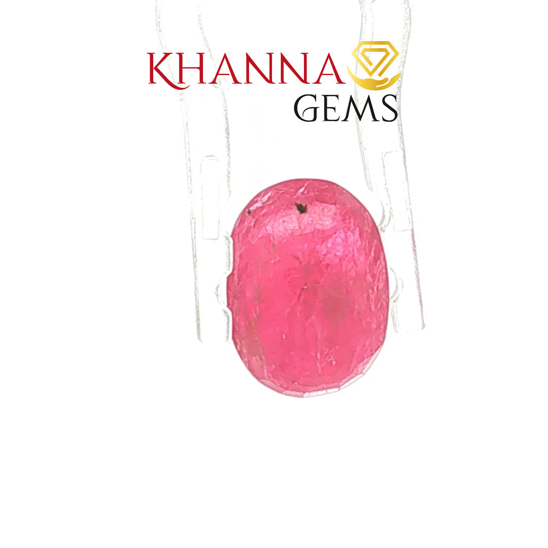 3.80/CT Natural Old Burma Ruby with IIGJ Govt. Lab Certificate-14811S201605