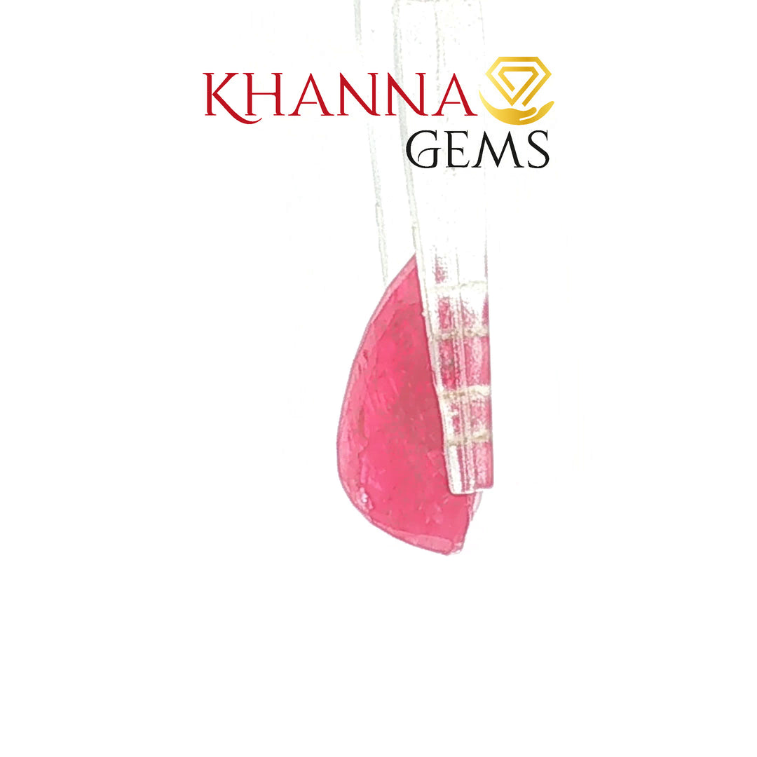 3.80/CT Natural Old Burma Ruby with IIGJ Govt. Lab Certificate-14811S201605