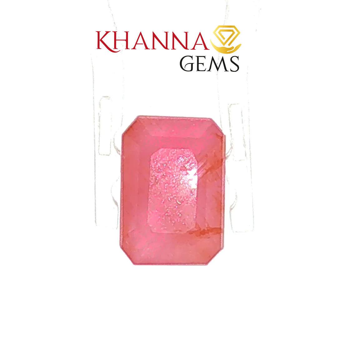 4.75/CT Natural Madagascar Ruby Stone with Govt. Lab Certificate-16140S206368