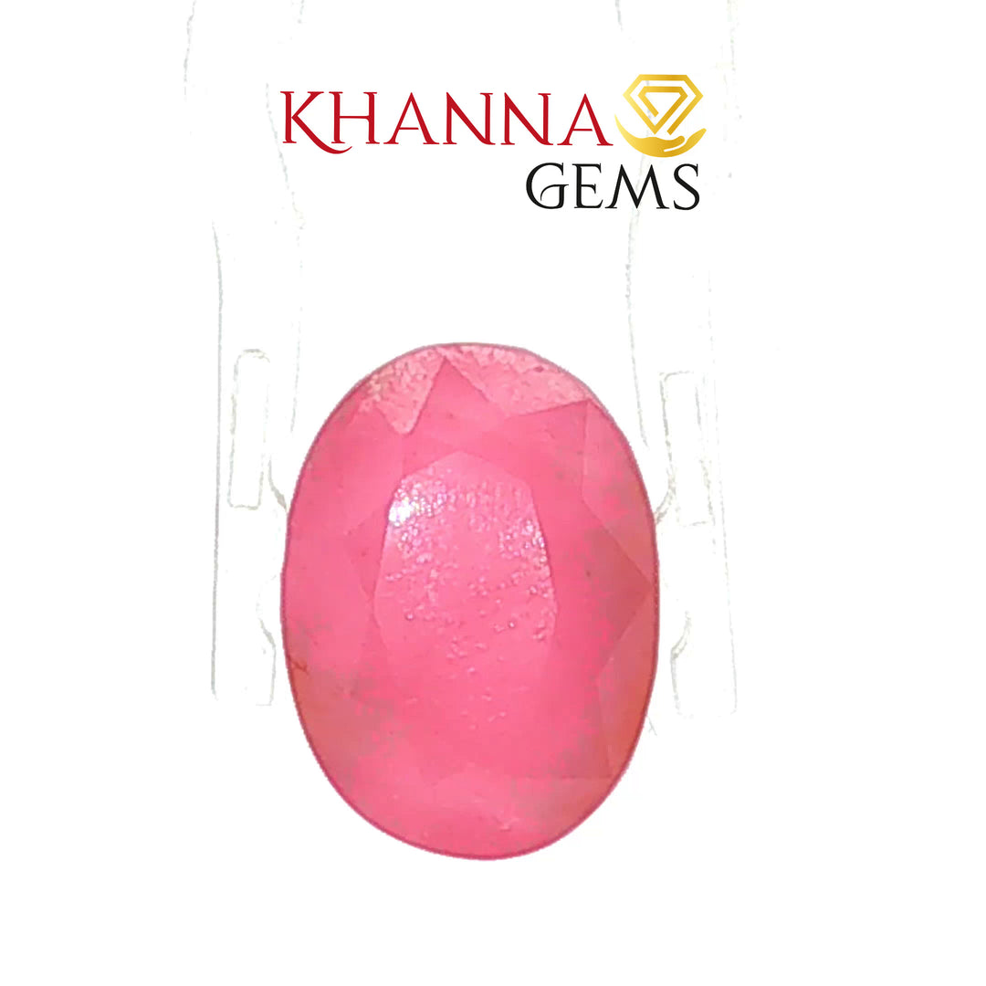 6.91/CT Natural Madagascar Ruby Stone with Govt. Lab Certificate-16140S206358