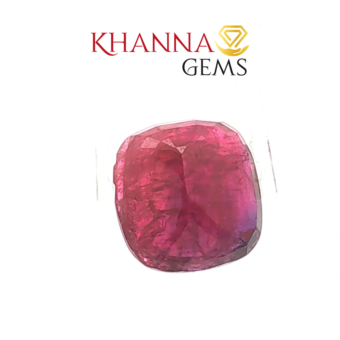 13.58/CT Natural Mozambique Ruby Stone with Govt. Lab Certificate-15143S202636