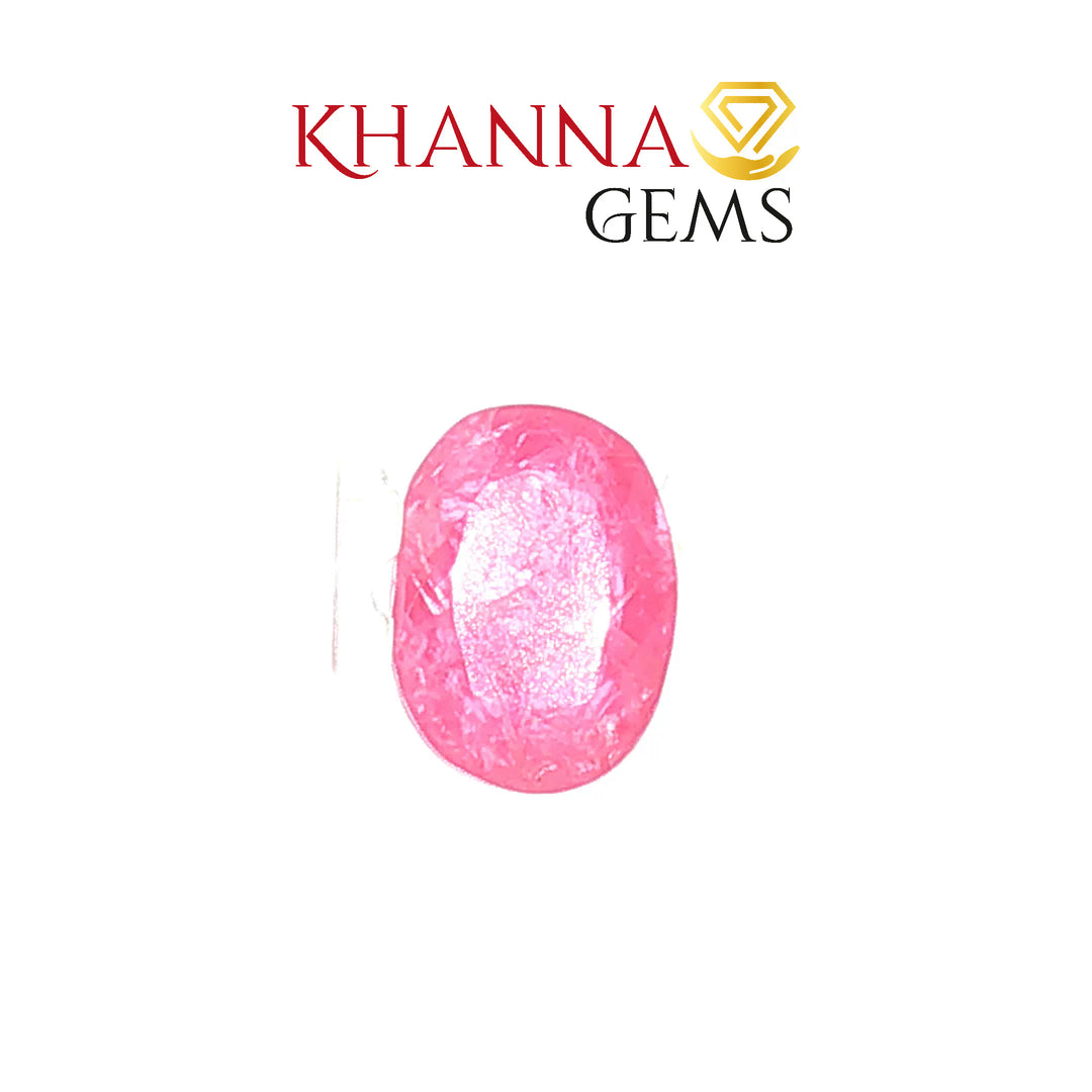 4.20/CT Natural Mozambique Ruby Stone with Govt. Lab Certificate-15143S202638