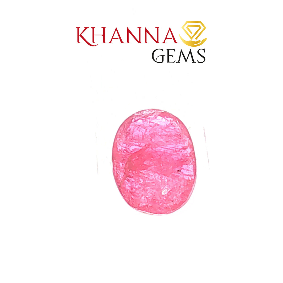 3.90/CT Natural Mozambique Ruby Stone with Govt. Lab Certificate-15143S202640